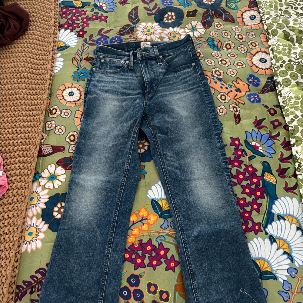 JCrew Billie Demo Boot Crop Jeans- size 27